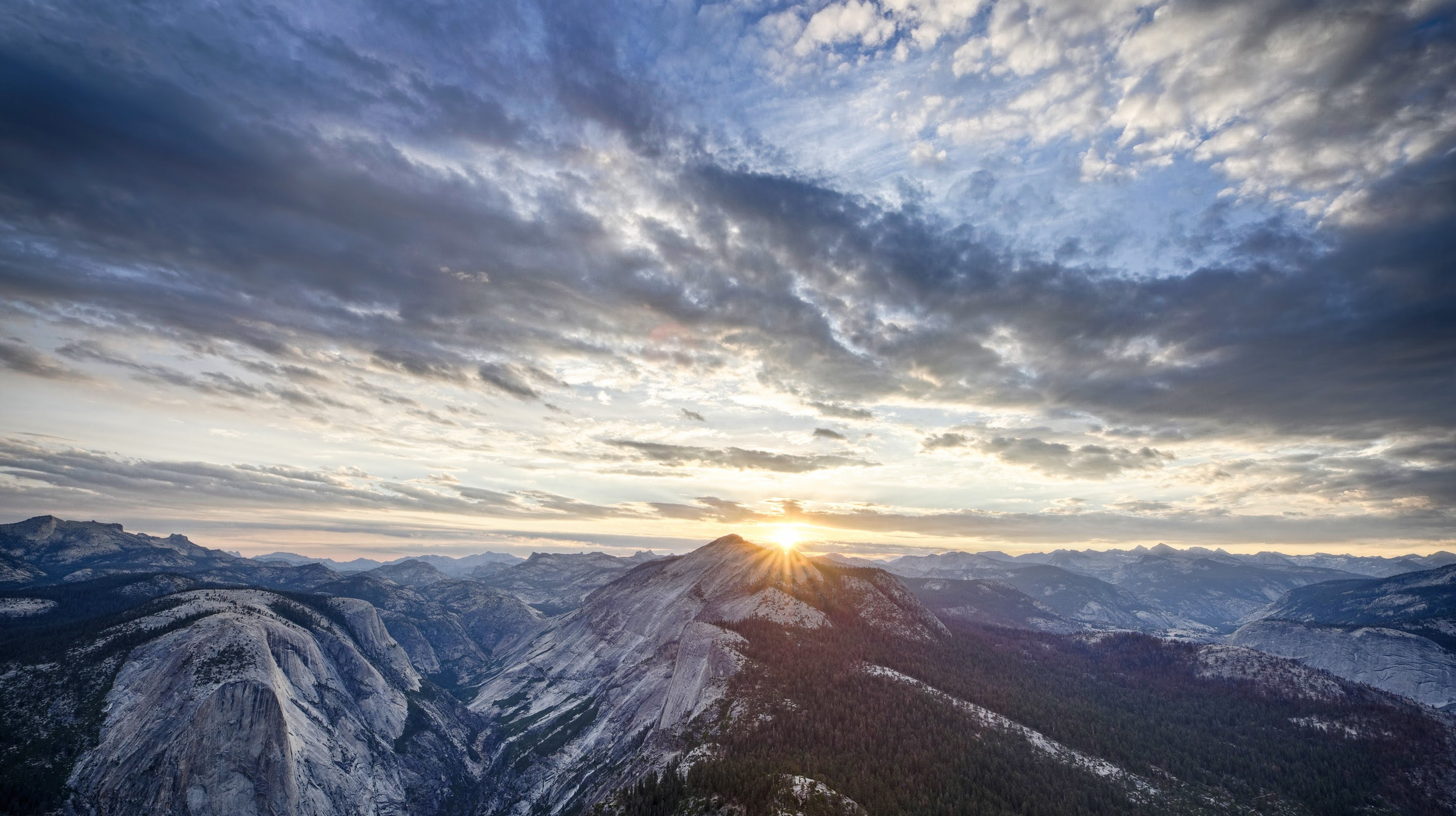 Sunrise from Half Dome